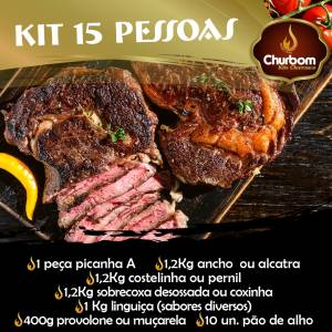 KIT 15 pessoas - voc� escolhe! R$ 380,00