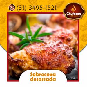 Sobrecoxa desossada - R$ 15,00 - 600g