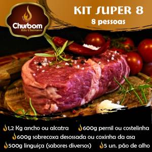 Kit Super 8 - voc� escolhe! R$ 160,00